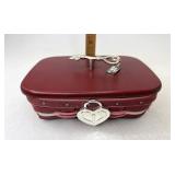 Longaberger Key to my heart with Liner and