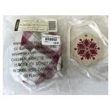 Longaberger Little stocking liner and red