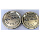 Longaberger 10 Blue ribbon canning jar lids