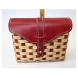 Longaberger Red leather prototype