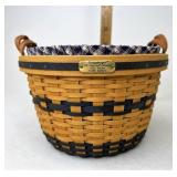 Longaberger JW miniature corn with liner and