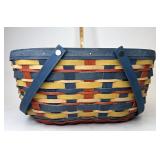 Longaberger Large autumn plaid