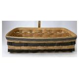Longaberger 2005 pewter Prototype with leather
