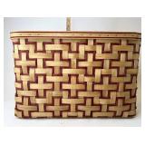 Longaberger Large red weave prototype