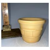 Longaberger USA Butternut toothpick holder