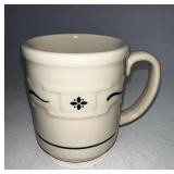 Longaberger USA green mug