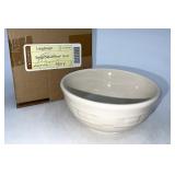 Longaberger NIB Ivory soup/salad bowl