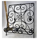 Longaberger NIB Wrought iron cookbook holder