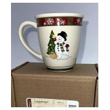 Longaberger NIB Holiday mug