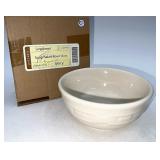 Longaberger NIB Ivory soup/salad bowl