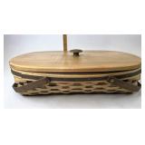 Longaberger American craft oval gathering with