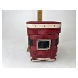 Longaberger Santa Belly Square pencil Signed by