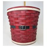 Longaberger Santa Belly Planter sleeve