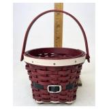Longaberger Santa Belly Miniature measuring
