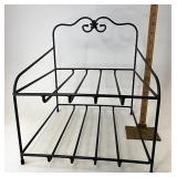 Longaberger Wrought iron paper bin shelf