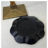 Longaberger Miniature black pottery base