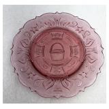 Longaberger Pink Heisey Dresden plate