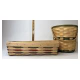 Longaberger Tall fruit with Protector and second