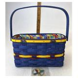 Longaberger Crayola With liner Protector and tie