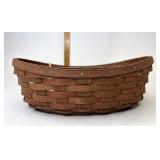 Longaberger Rich brown medium Crescent