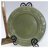Longaberger USA Sage luncheon plate very light