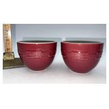 Longaberger Paprika small bowls