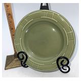 Longaberger Sage bread plate Like new