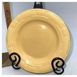 Longaberger Butternut bread plate very light