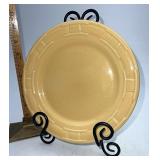 Longaberger USA Butternut luncheon plate light