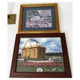 Longaberger Popeyes and home office framed art