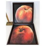 Longaberger Framed fruit pictures