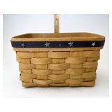 Longaberger Size of recipe with star tacks