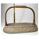 Longaberger Prototype with blue accent weave