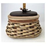 Longaberger Fire side with protector and lid