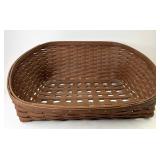 Longaberger Rich brown pet bed