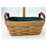 Longaberger Knickknack with Liner and Protector