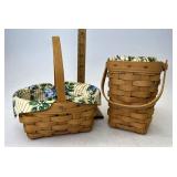 Longaberger HoH Both have liners one protector