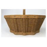 Longaberger White garden dish prototype