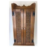 Longaberger Vintage wall cabinet
