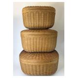 Longaberger National sales award baskets