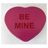 Longaberger Be mine candy heart with liner