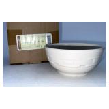 Longaberger NIB Ivory soup/salad bowl