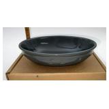 Longaberger NIB pewter veggie bowl