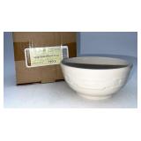 Longaberger NIB Ivory soup/salad bowl