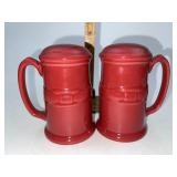 Longaberger NIB Tomato stove top salt and pepper