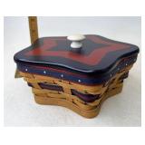 Longaberger American valor Marines with lid