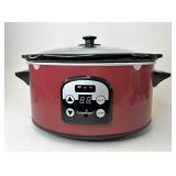 Longaberger Paprika slow cooker gently used