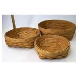 Longaberger Second quality catchall baskets