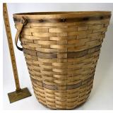 Longaberger 1983 inverted bottom waste basket
