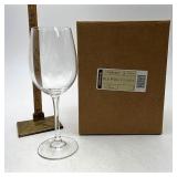 Longaberger NIB Set of four red wine glasses